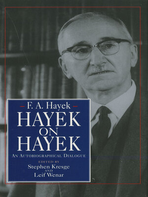 cover image of Hayek on Hayek